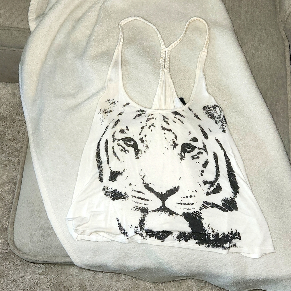 Flowy Tiger Tank Top